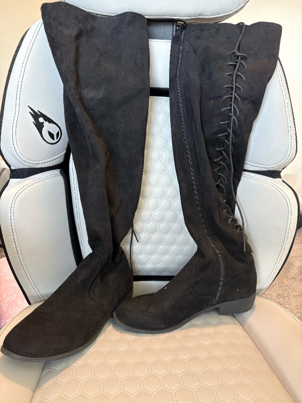 Rue21 Thigh High Boots in Black